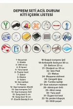 Afet Çantası - Görsel 8