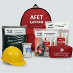 Kırmızı Deprem Çantası 165 Parça