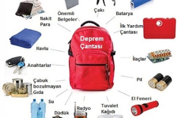 Afet Çantasında Neler Olmalı