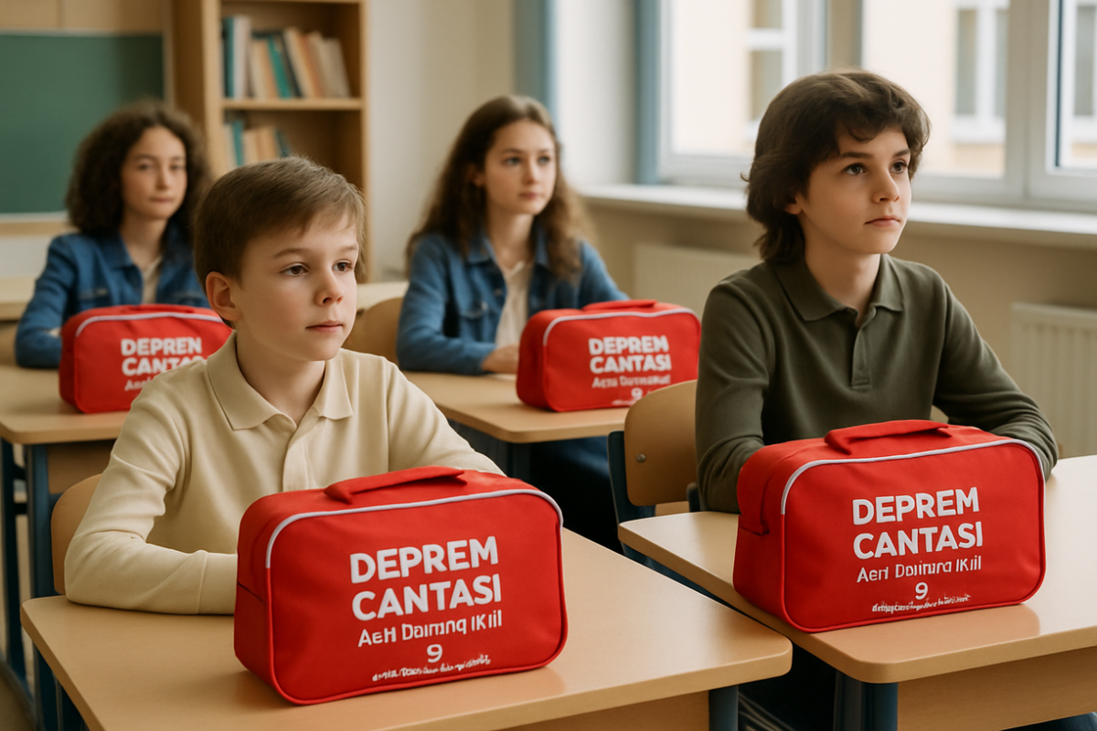 Eğitim Kurumları İçin Deprem Çantası