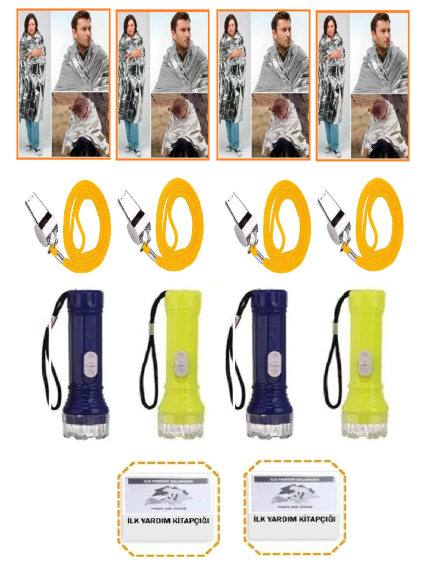 Deprem Acil Durum Kiti 5 Kişilik