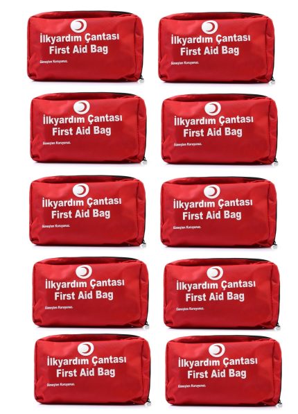 10 Adet İlk Yardım Çantası