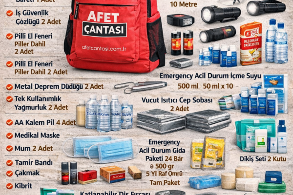 Hazır Deprem Çantası mı