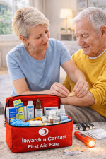 65+ Yaş ilk Yardım Çantası, 65+ Yaş Acil Durum Çantası 50 Parça - Görsel 4