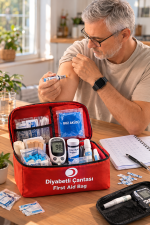 Diyabet Çantası Yönetmelik Uyumlu Diyabetik Hasta Çantası - Görsel 4