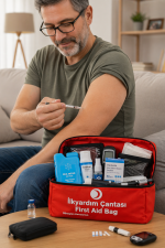 Diyabet Çantası Yönetmelik Uyumlu Diyabetik Hasta Çantası - Görsel 5