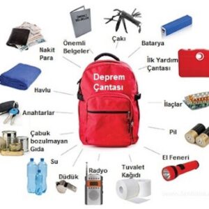 Afet Çantasında Neler Olmalı