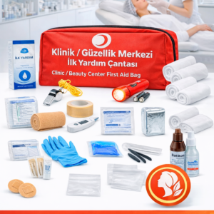 Klinik Güzellik Merkezi ilk Yardım Çantası